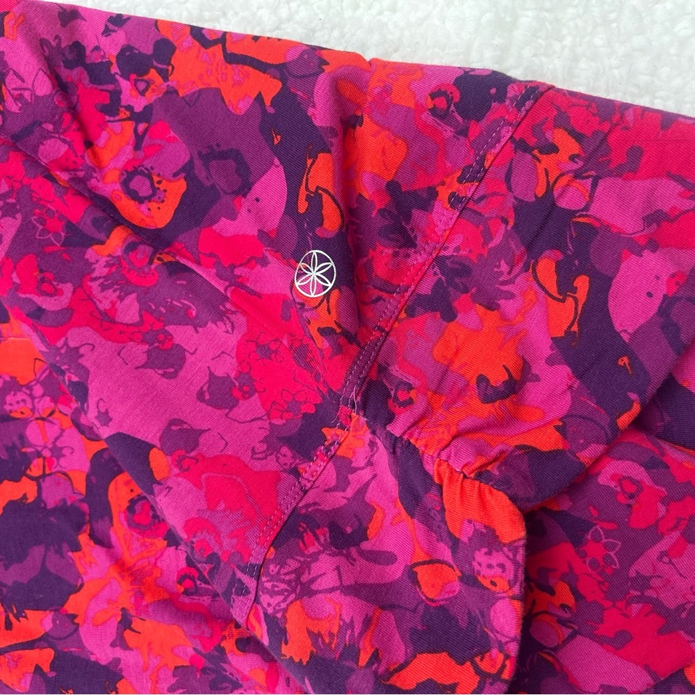 GAIAM Pink & Purple Floral Racerback Tank - Picture 2 of 4